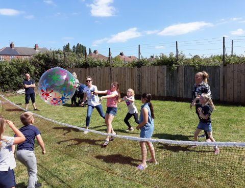 Messy Church - volleyball